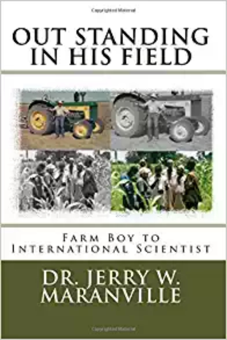 book cover for Outstanding in His Field by Dr. Jerry Maranville